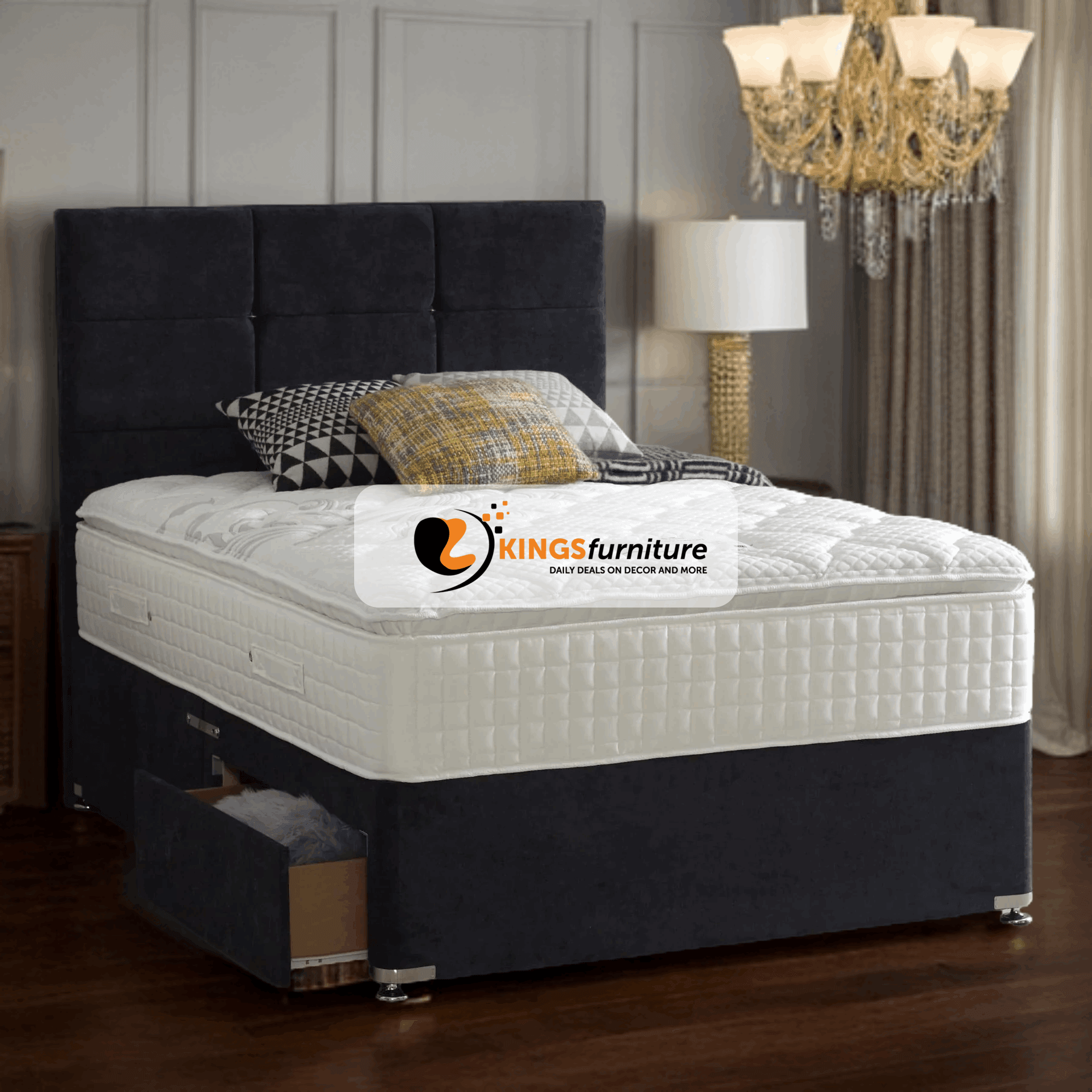 Tetris Divan Bed - Kings Furniture