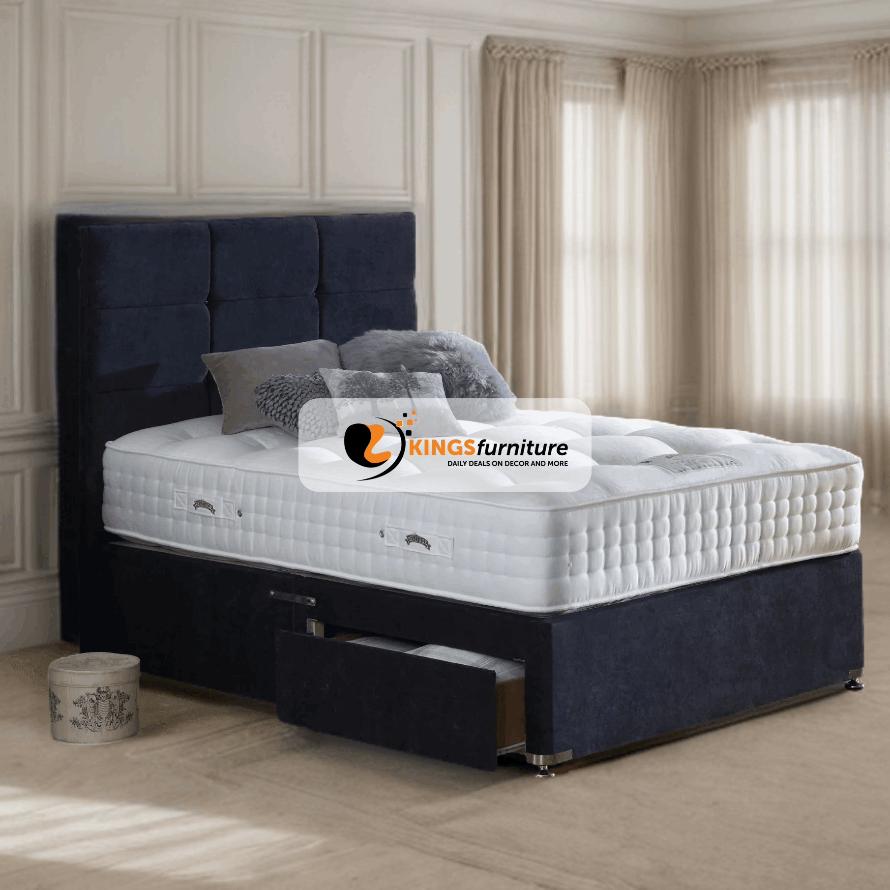 Tetris Divan Bed - Kings Furniture