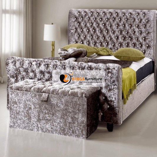 Grace Sleigh Bed - Kings Furniture