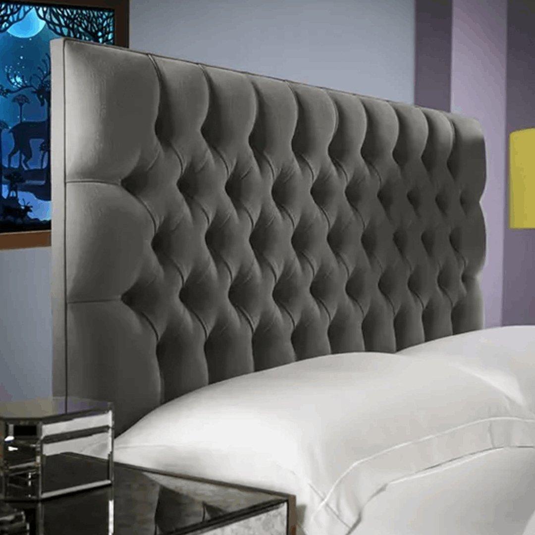 Modern Chesterfield Small Headboard - Kings Furniture